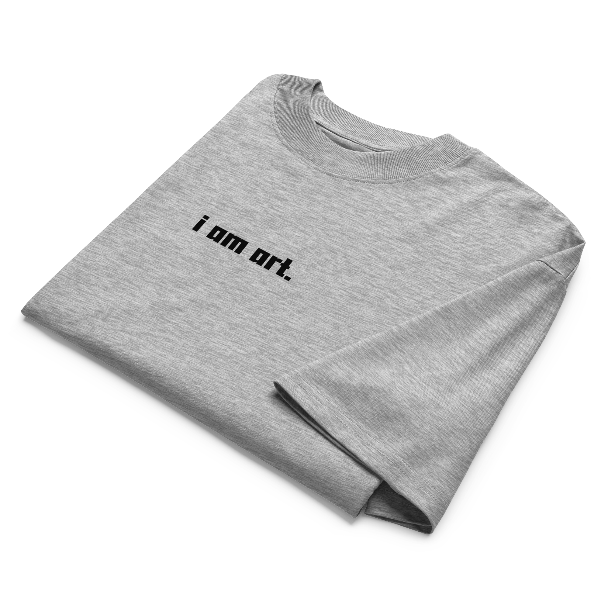 Grey T Folded
